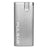 Pulsar Anodized Aluminum Dugout in Silver - Front View - Compact and Portable