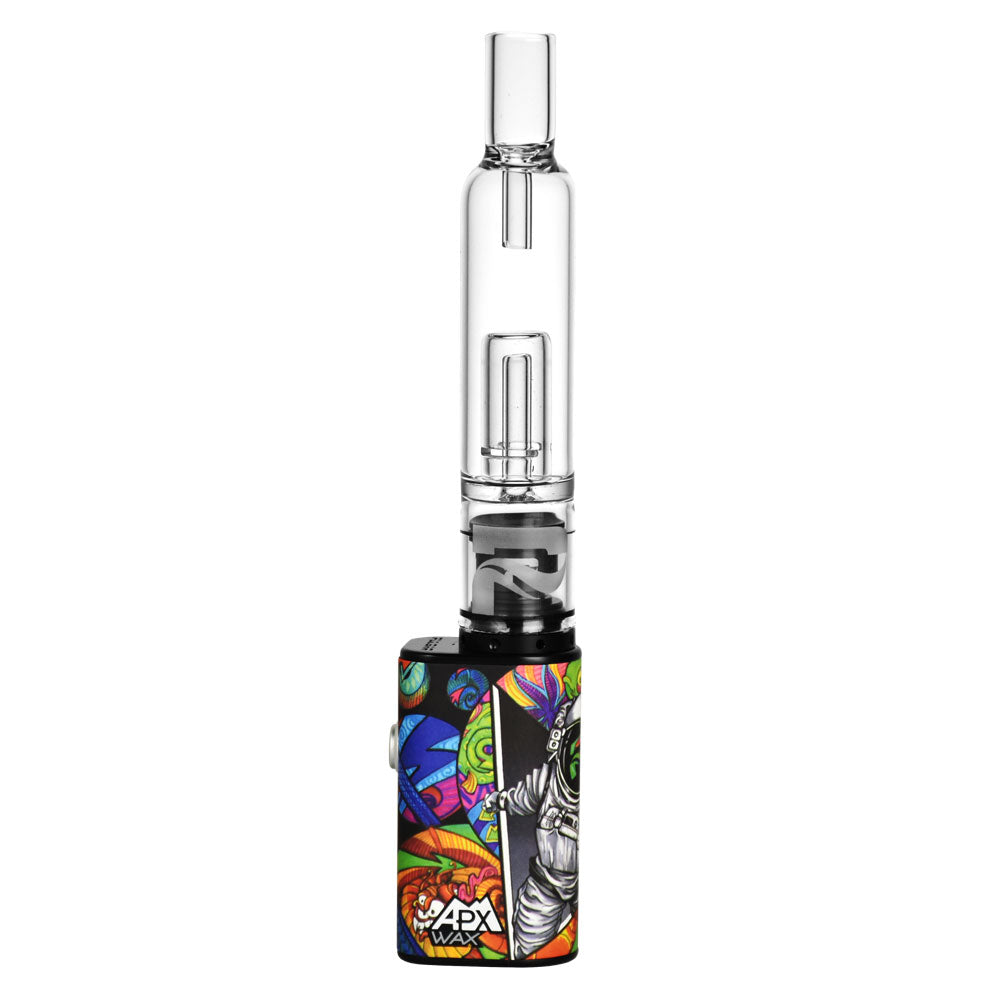 Pulsar APX Wax/Volt Water Bubbler Attachment, Borosilicate Glass, Front View