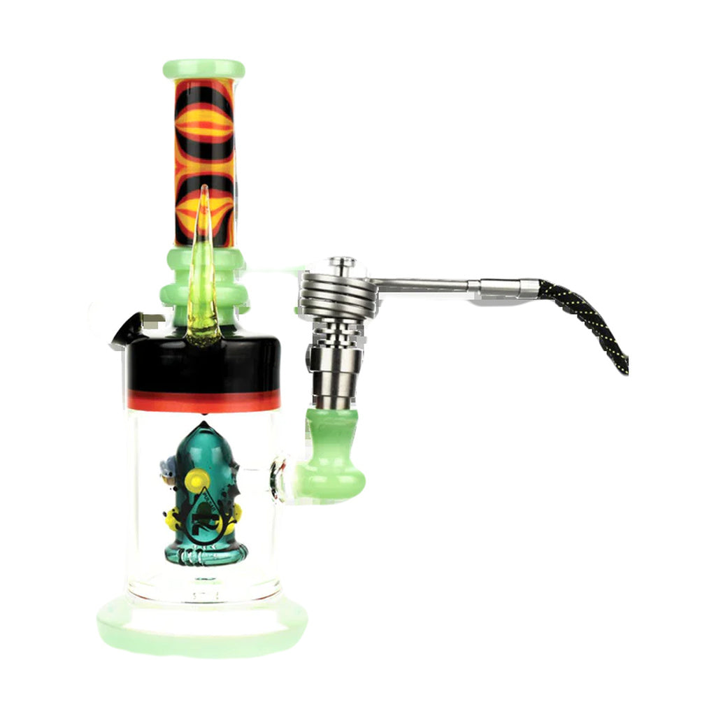 Pulsar Axial Mini eNail Kit for concentrates with 25mm steel nail, front view on white background