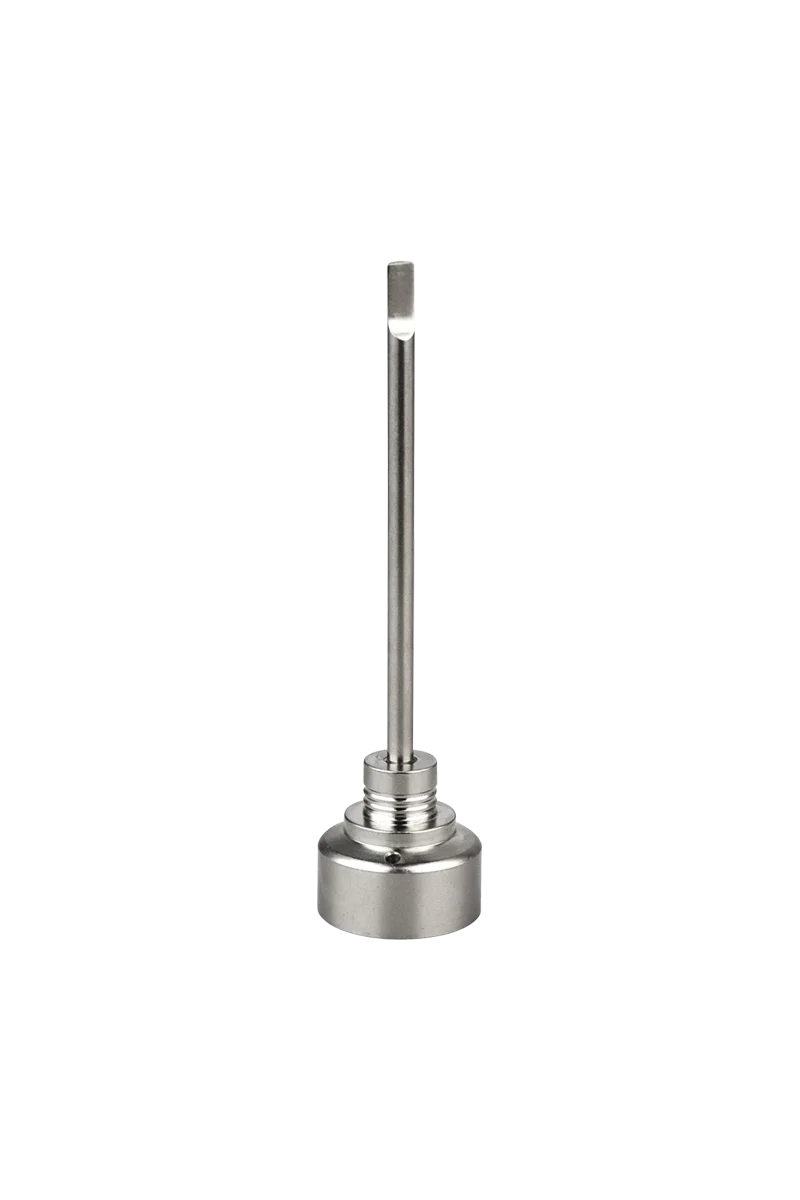 Pulsar Axial Mini eNail Kit, 25mm steel coil for concentrates, front view on white background