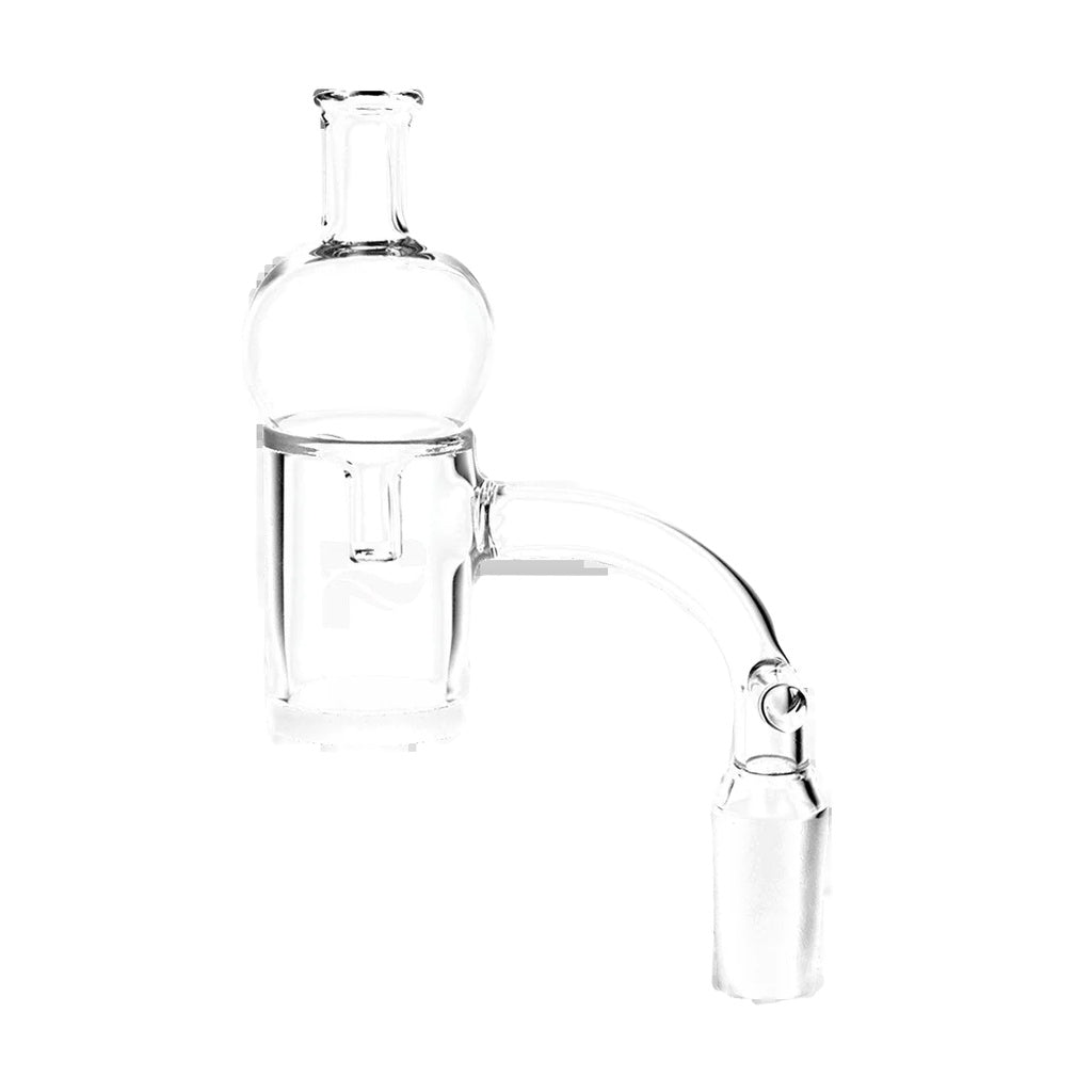 Pulsar Axial Opal Quartz Banger with Bubble Cap, 25mm Male Joint, for Concentrates