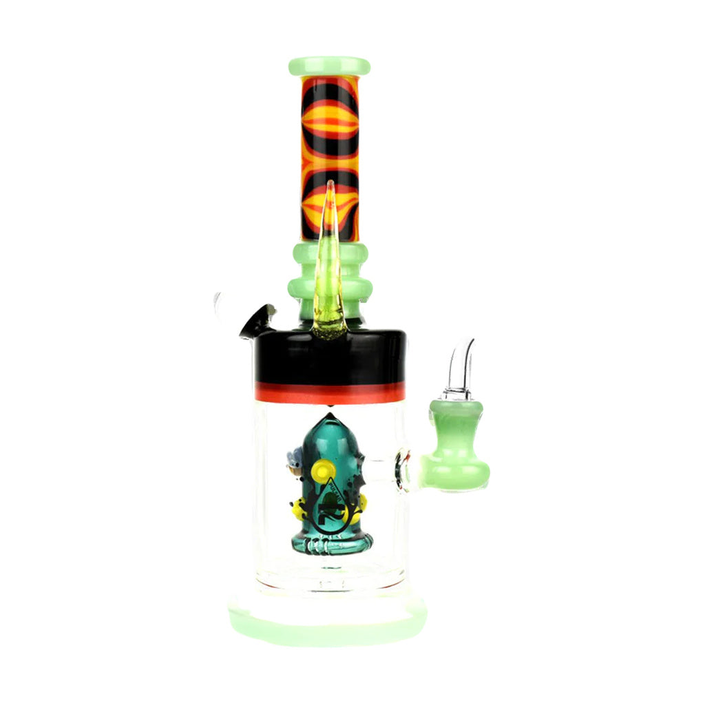 Pulsar Axial Opal Quartz Banger with Bubble Cap, 25mm Male Joint, Front View