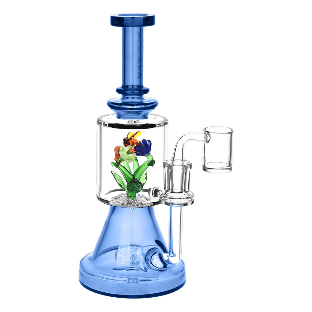 Pulsar 9.75" Bee Blossom Concentrate Rig - Premium Borosilicate Glass