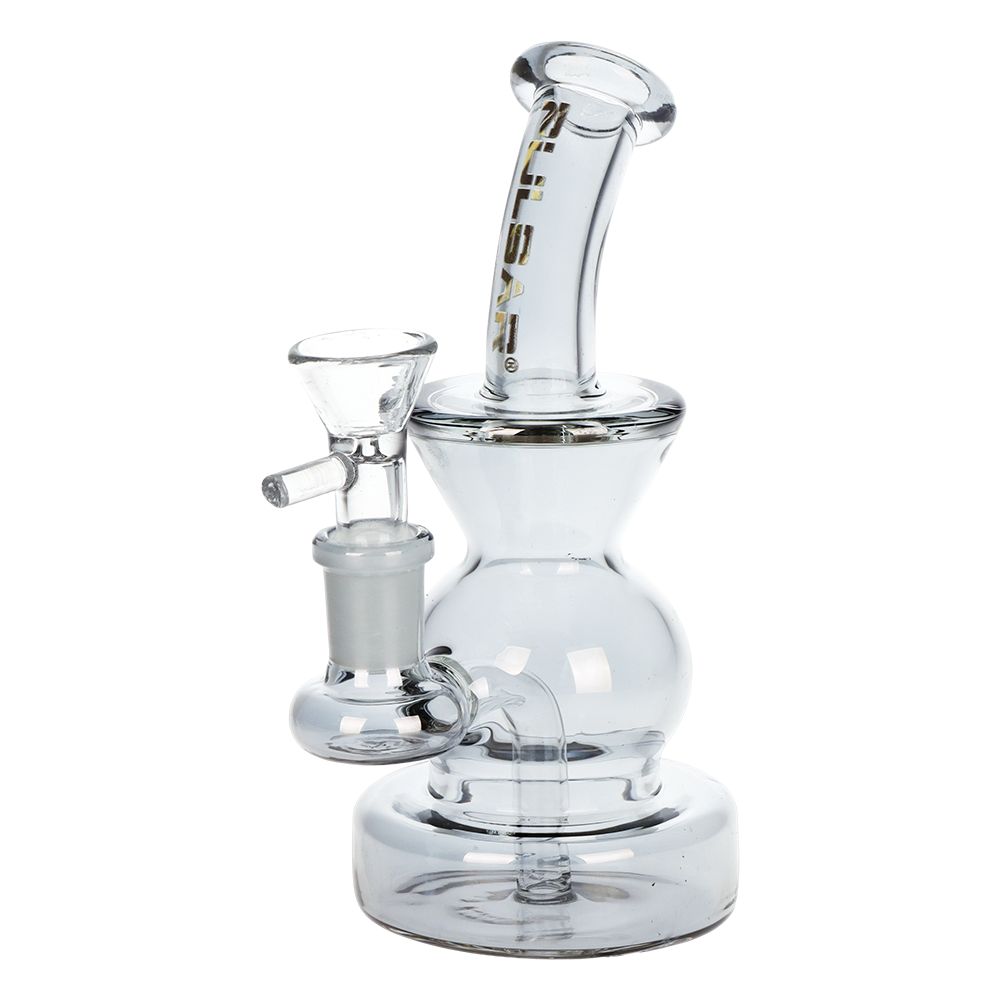Pulsar Bent Neck Water Pipe V2 Smokers' Hard Case Travel Set | Camping Bigfoot | 6" | 14mm F