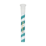 Pulsar Candy Stripe Downstem Set, 14mm & 19mm sizes, 5 pieces, front view on white background