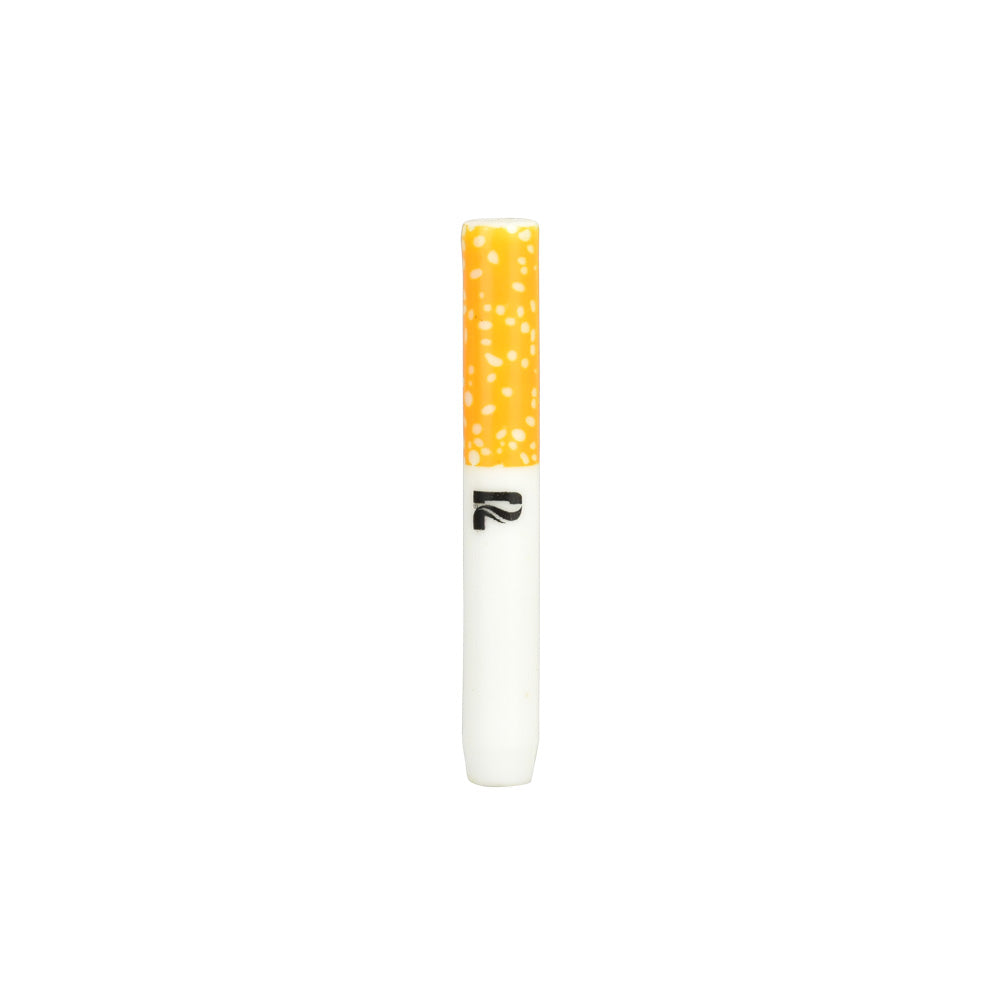 Pulsar Ceramic Cigarette Taster Bat, 2.25" Chillum, Front View on White Background