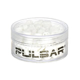 Pulsar Ceramic Honeycomb Screen 250pc Jar, 8mm diameter, front view on white background