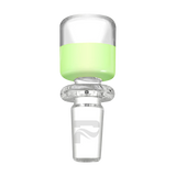 Pulsar Colored Glass Herb Slide in Assorted Colors, Thick Borosilicate Glass, Front View