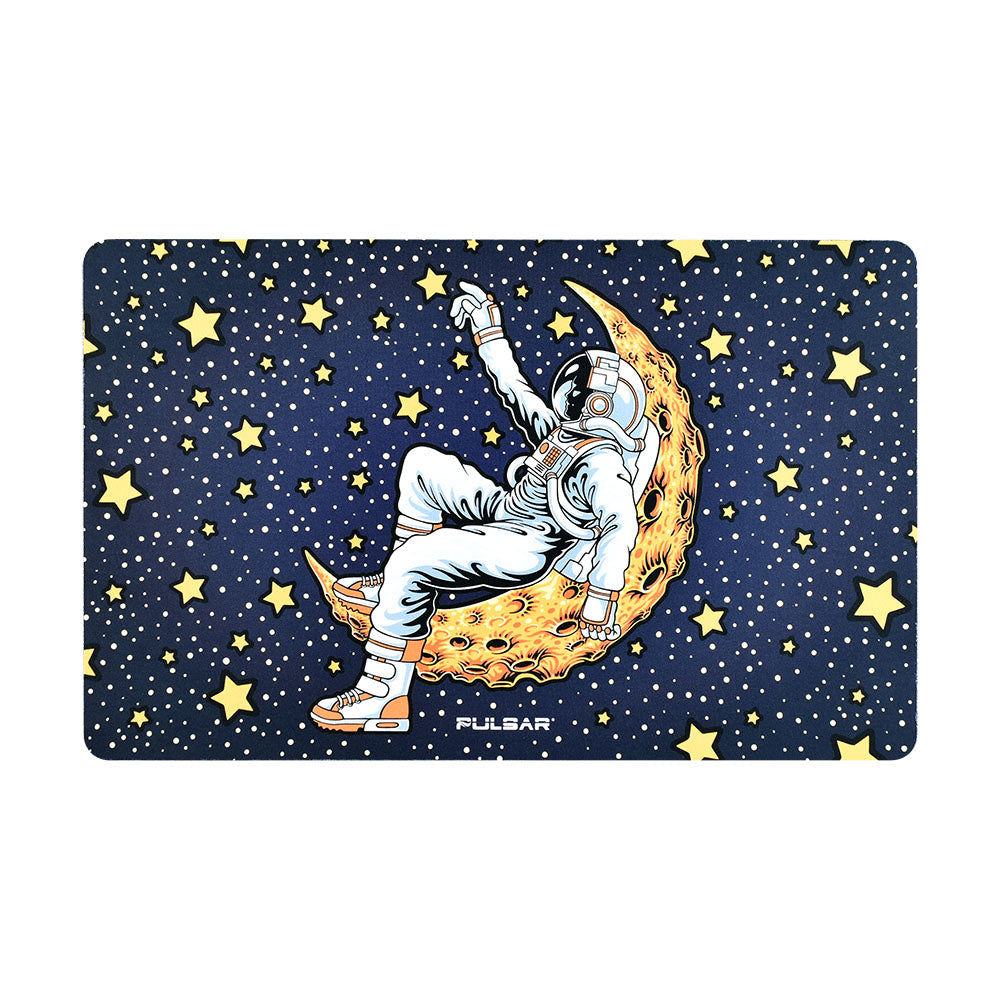 Pulsar DabPadz Star Reacher Dab Mat with Astronaut Design - Top View