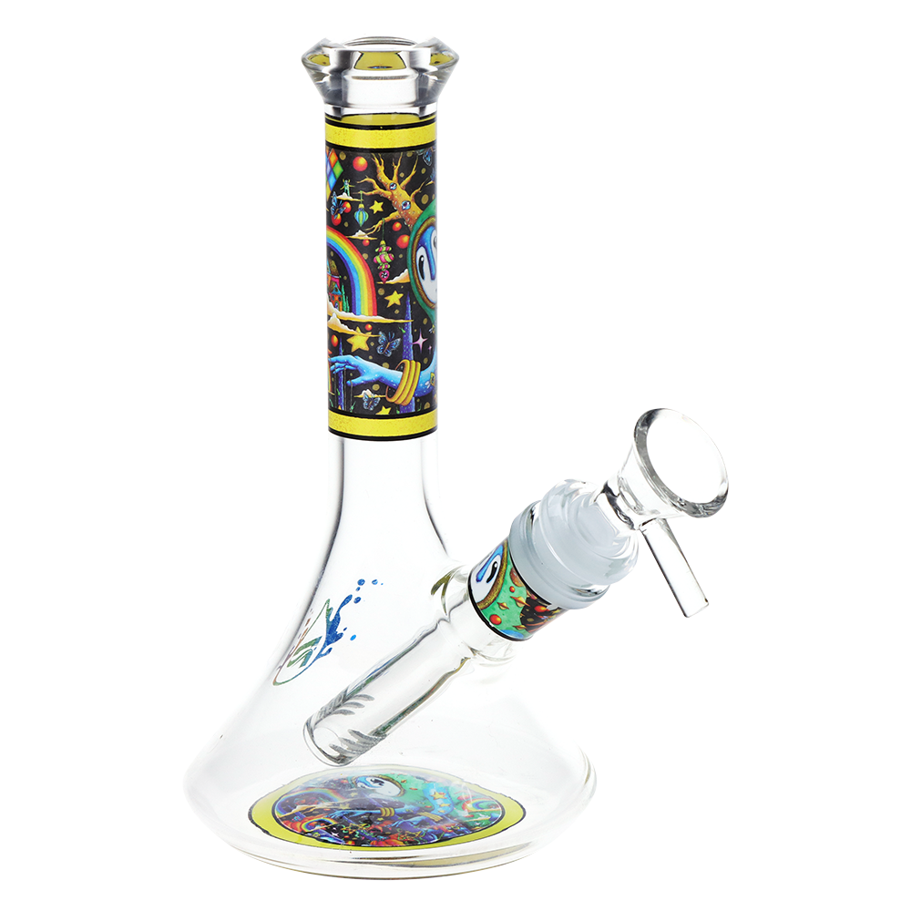 Pulsar Design Series Flared Beaker Glass Water Pipe | 6.75" | 14mm F