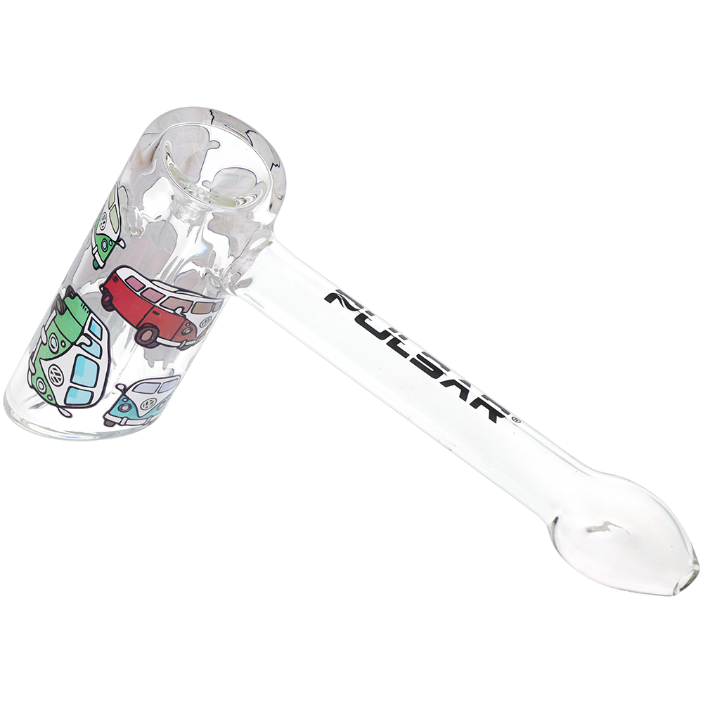Pulsar Design Series Hammer Glass Bubbler | 8"