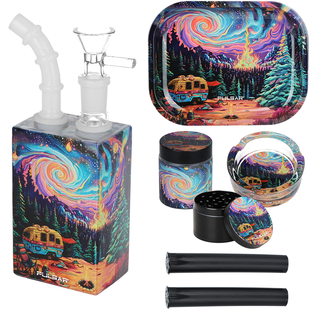 Pulsar Design Series Juicebox Water Pipe Smoker's Travel Kit