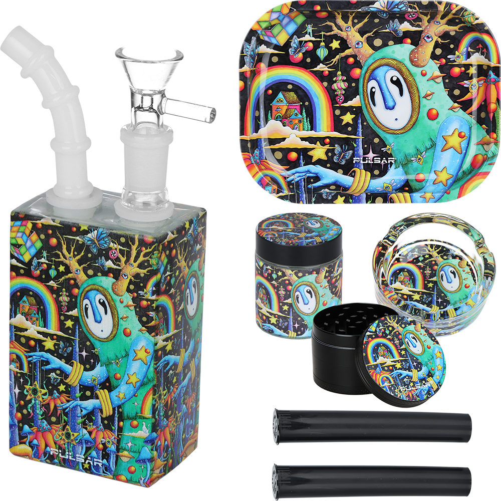 Pulsar Design Series Juicebox Water Pipe Smoker's Travel Kit