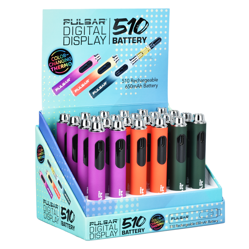 Pulsar Digital Display 510 Battery | Thermo Series | 650mAh