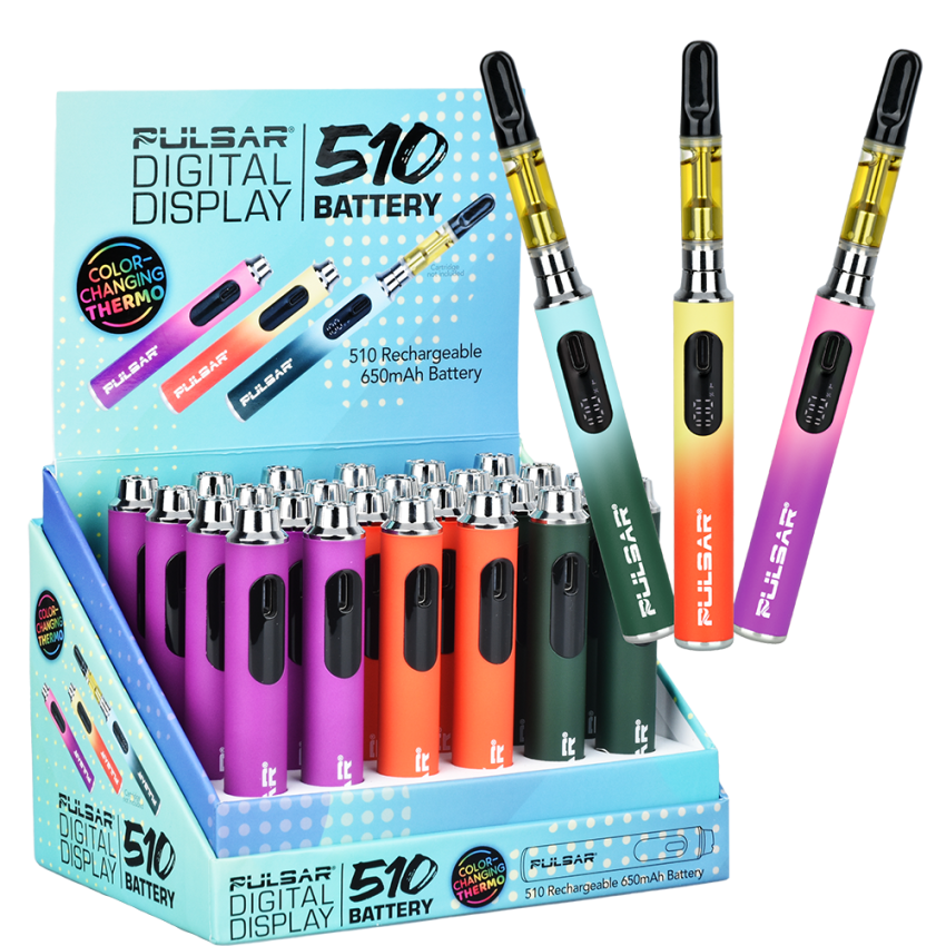 Pulsar Digital Display 510 Battery | Thermo Series | 650mAh