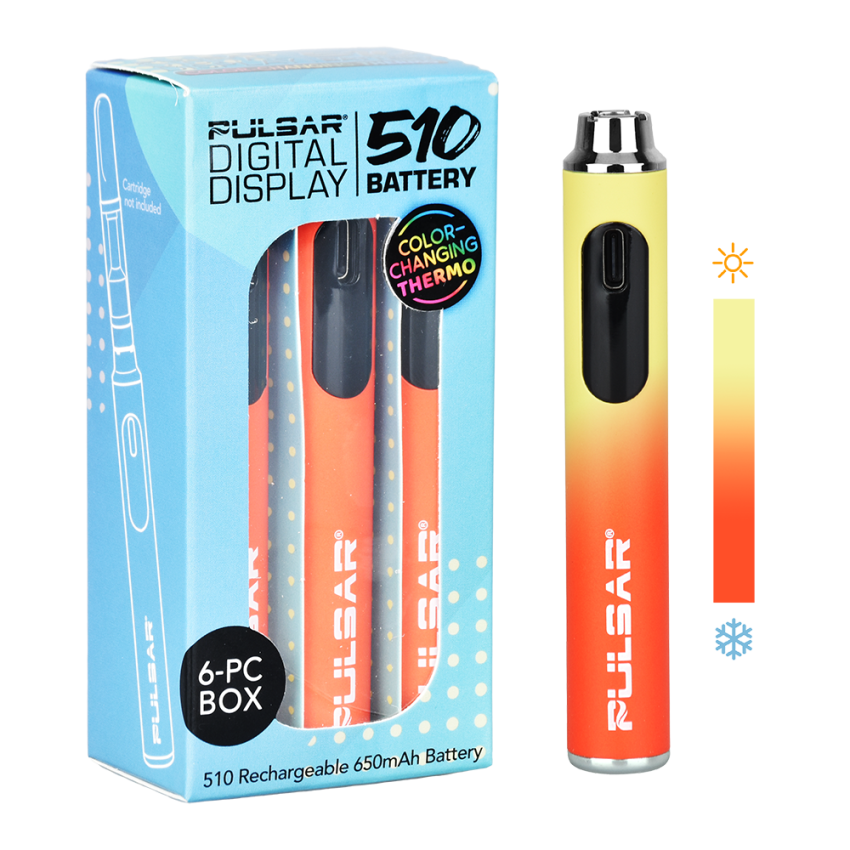 Pulsar Digital Display 510 Battery | Thermo Series | 650mAh