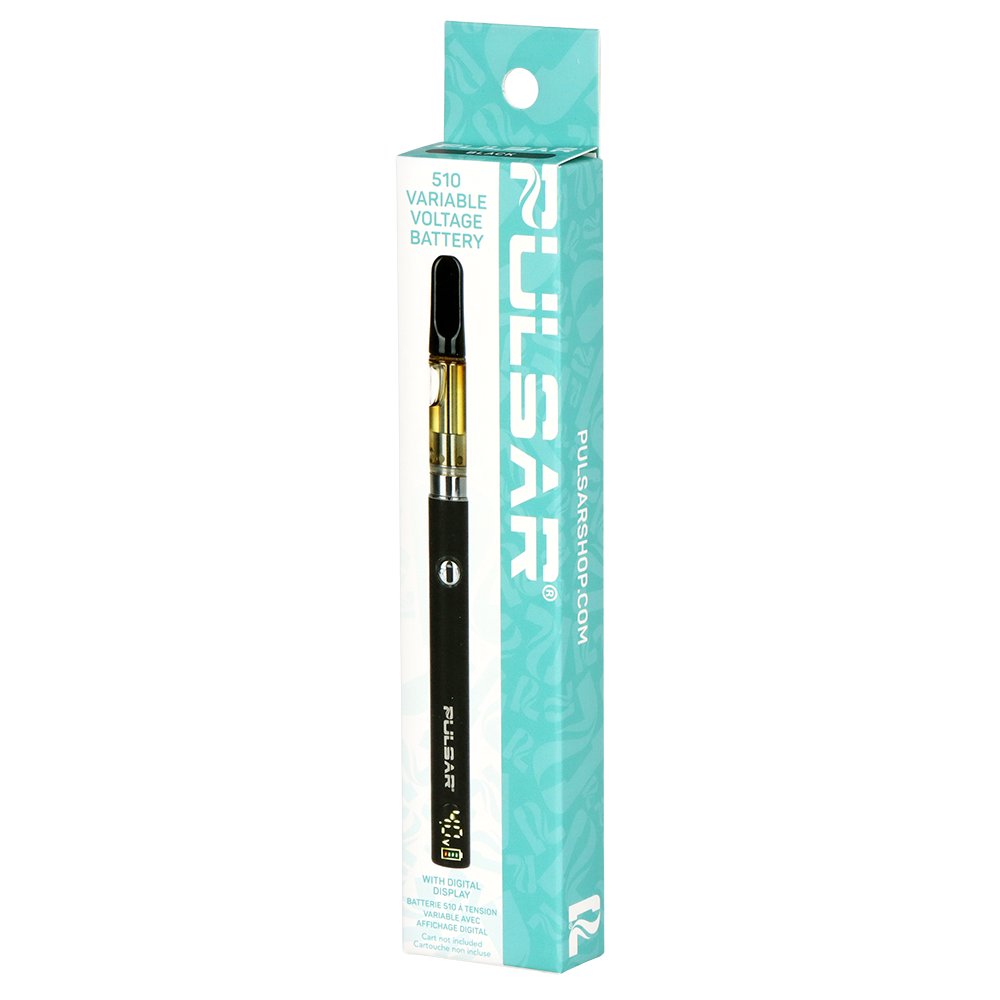 Pulsar Digital Display Slim Variable Voltage 510 Vape Battery | 400mAh