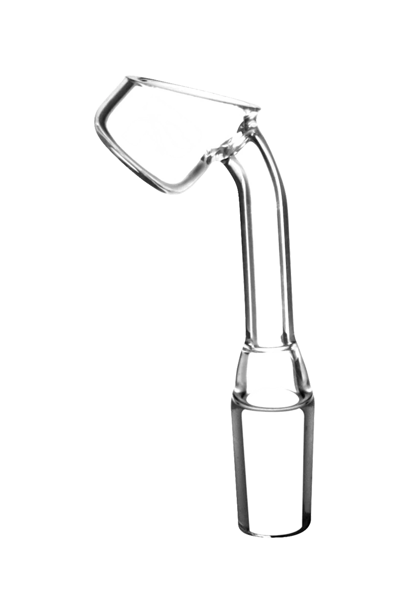 Pulsar Quartz 45° Side Banger Nail, heavy wall for durability, male joint, angled side view