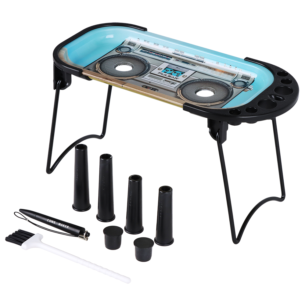 Pulsar Elevated Cone Rolling Tray Console | 9.25"x4.25"