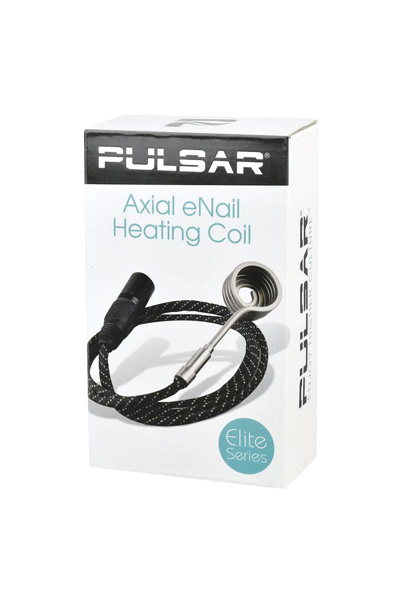Pulsar Elite Series 24mm Axial eNail Heating Coil with 4ft Black and Yellow Cord
