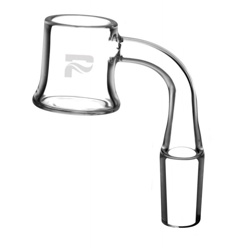 Pulsar Flat Top Flared Quartz Banger | 90 Degree