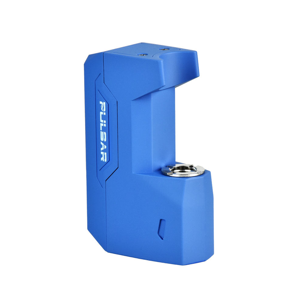 Pulsar GiGi H2O 510 Battery in Blue with Water Pipe Adapter, 500mAh, front view on white background