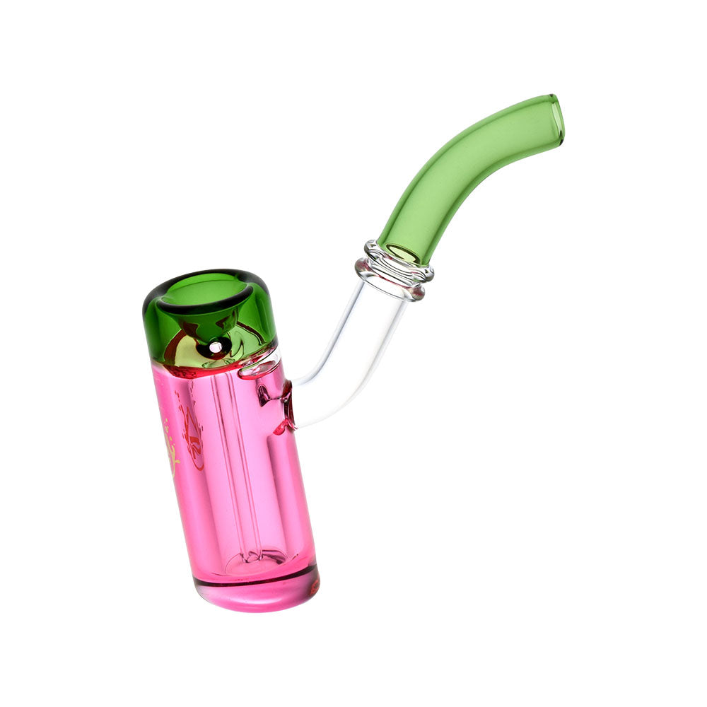 Pulsar Glycerin Series Freezable Bicolor Bubbler, 5.5" Borosilicate Glass, Side View