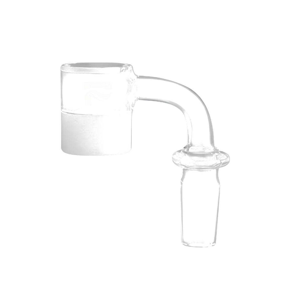 Pulsar Half Opal/Quartz Banger at 90 Degree Angle, 19mm Female Joint for Dab Rigs