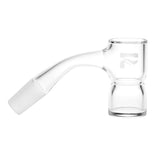 Pulsar High End Hammer Style Banger, 90 Degree Quartz Banger with Thick Glass, Isolated on White