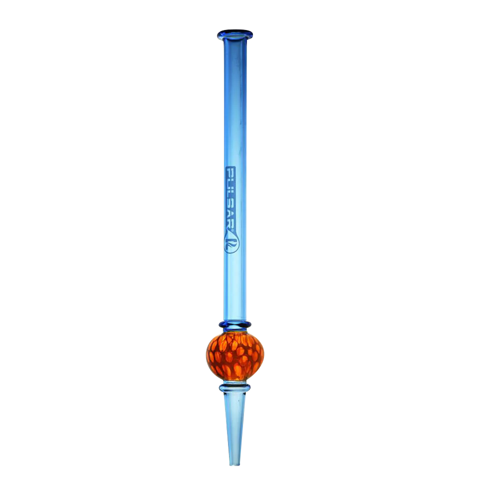 Pulsar Melting Bubble Dab Straw in Assorted Colors with Honeycomb Percolator