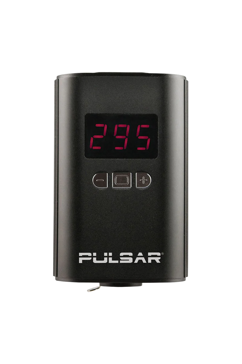Pulsar Micro eNail Elite Kit front view displaying temperature control for concentrates