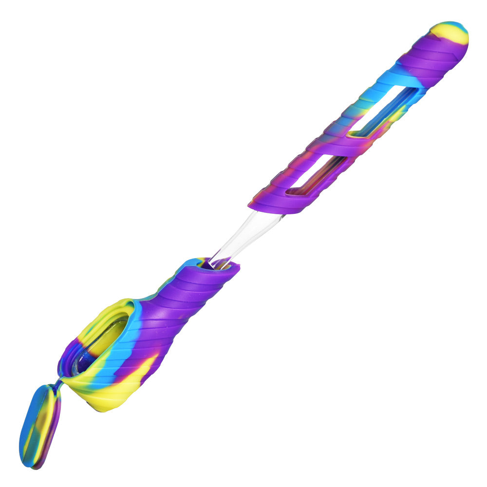 Pulsar Quartz Dab Straw Kit in Assorted Colors, Portable Design, Isolated on White