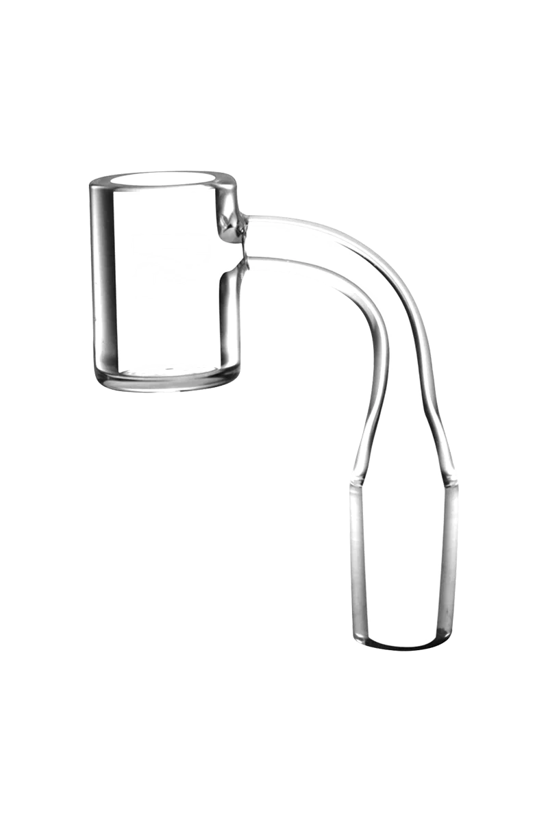 Pulsar Quartz Deep Bucket Banger for Dab Rigs, Side View on White Background