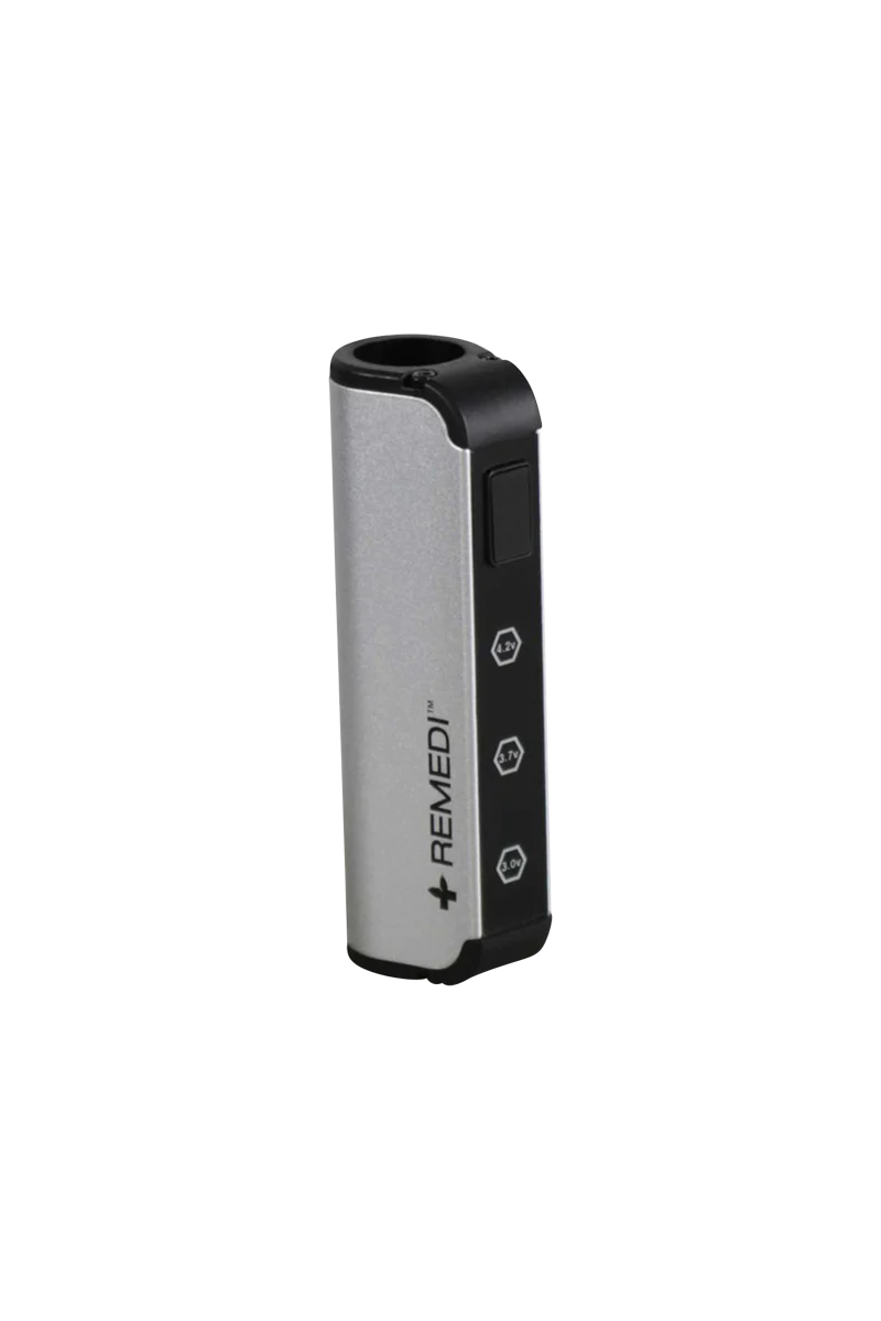 Pulsar ReMEDI M2 Variable Voltage Battery for Vapes, 450mAh, Silver, Front View