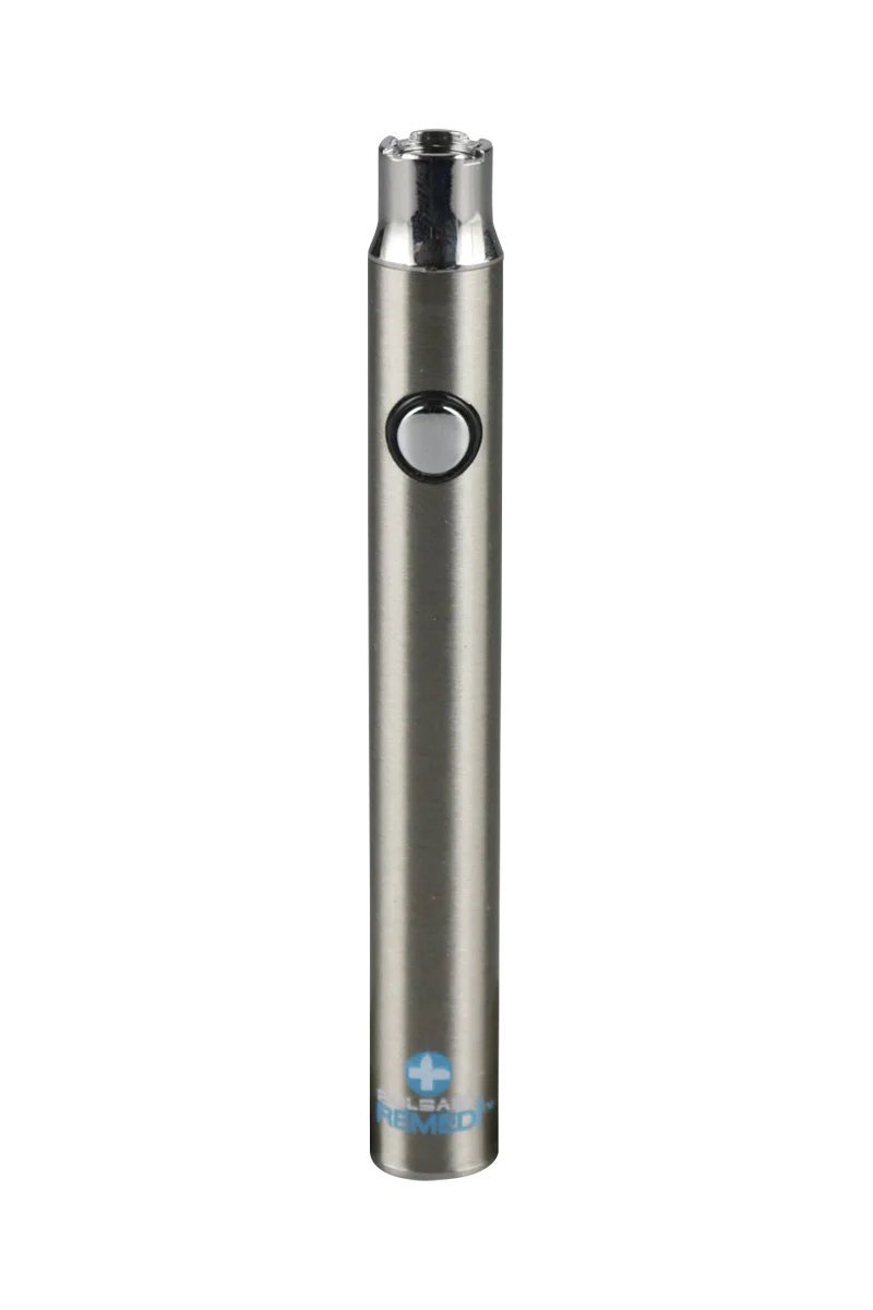Pulsar ReMEDi Vape Battery with Preheat, compact design, front view on white background