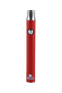 Pulsar ReMEDi red vape battery with variable voltage and preheat feature, front view on white background