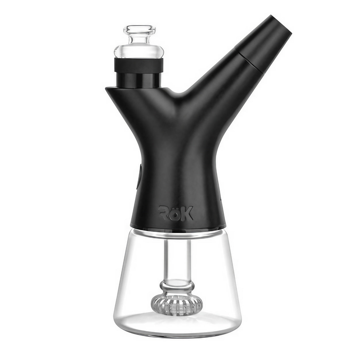 Pulsar RöK Limited Edition Glow-in-the-Dark Electric Dab Rig - Luna, Front View