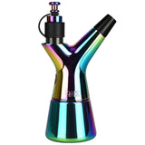 Pulsar RöK Electric Dab Rig Luna Edition, glow-in-the-dark feature, front view on white background