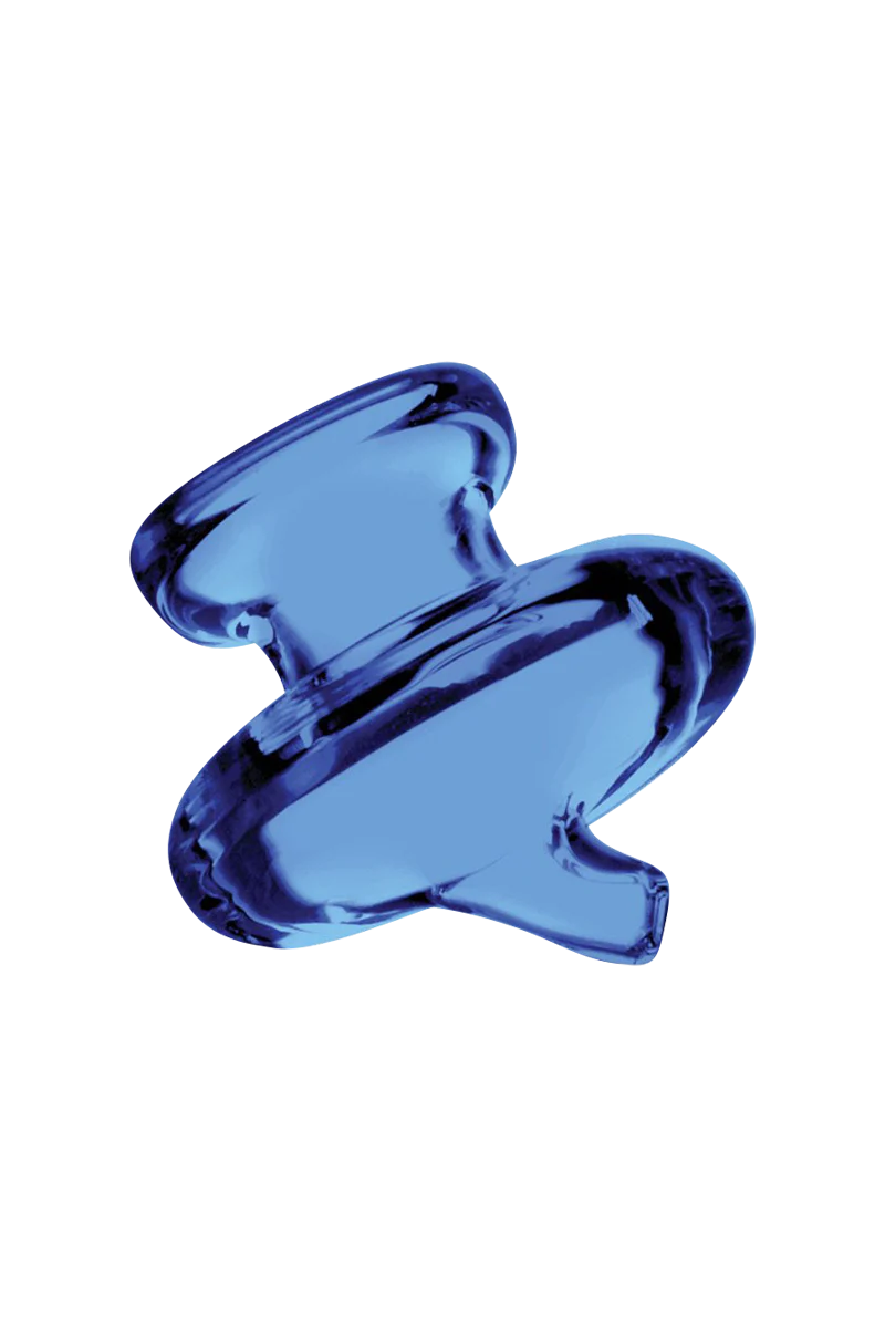 Pulsar RöK Multi-Color Borosilicate Glass Carb Cap for Electric Dab Rig, 29mm, Top View