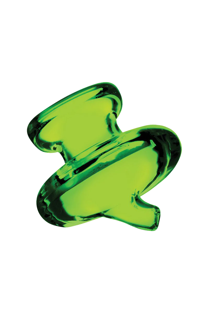 Pulsar RoK Oil Carb Cap in Borosilicate Glass, 29mm Diameter for Electric Rigs, Top View