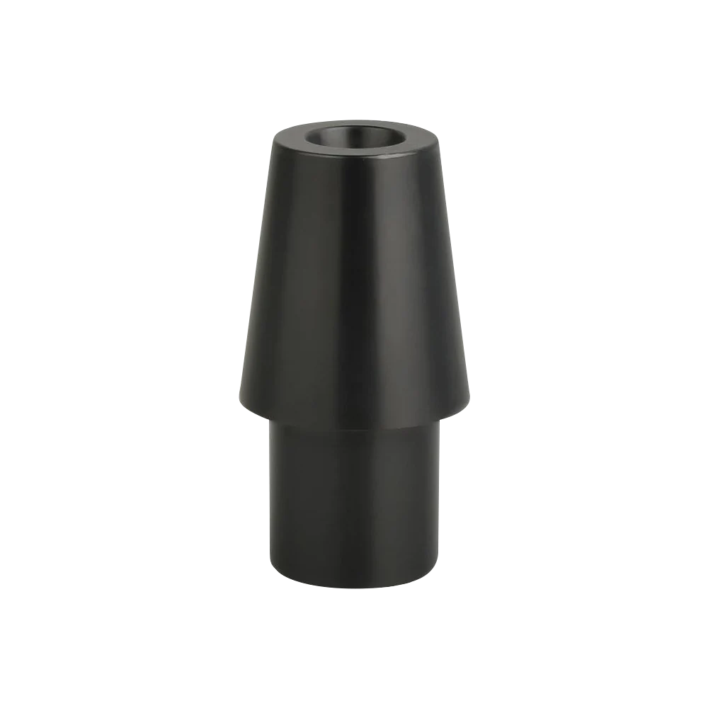 Pulsar RoK Replacement Mouthpiece in black rubber and steel, front view on white background