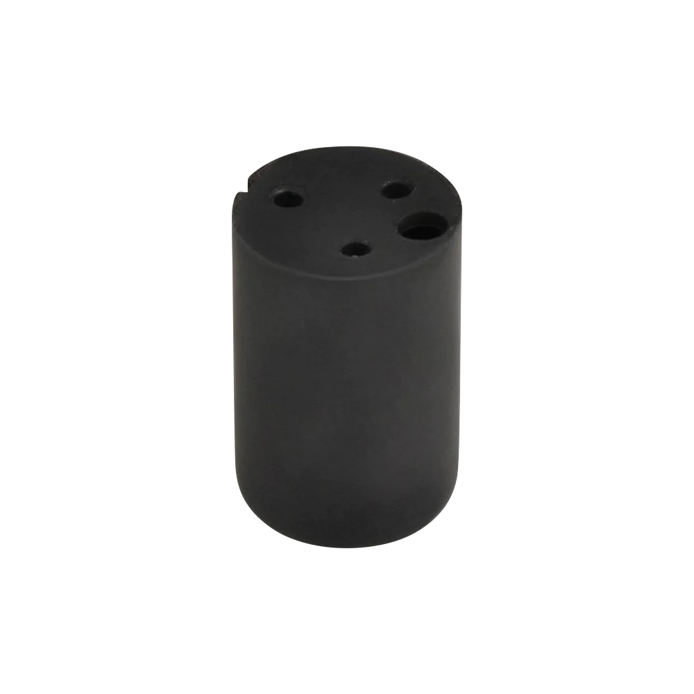 Pulsar RoK Black Silicone Splash Guard, Top View on Seamless White Background