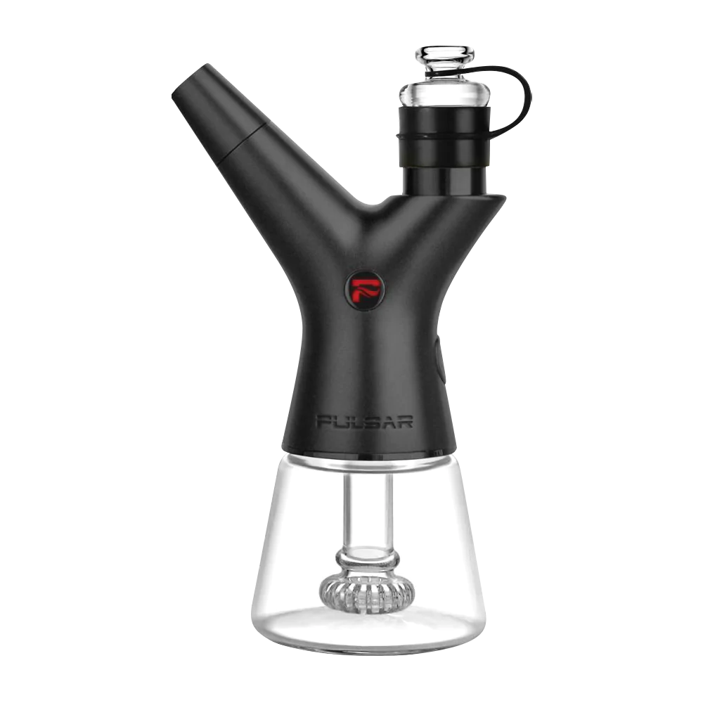 Pulsar ROK Silicone XL Cloud Collar Upgrade in black, front view on a seamless white background