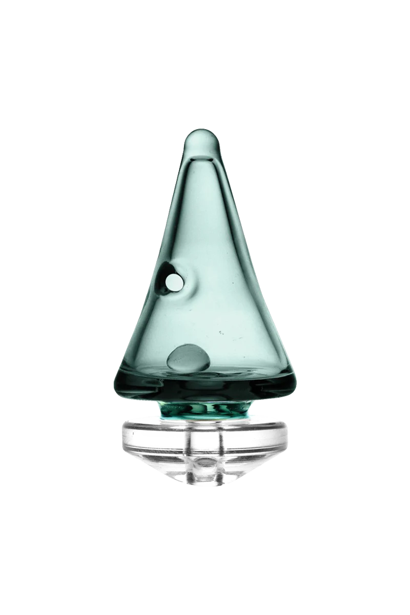 Pulsar RoK Spinning Ball Carb Cap made of Borosilicate Glass, 25mm, front view on white background