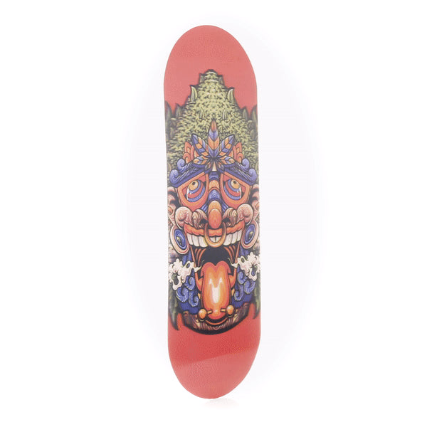 Pulsar SK8Tray with Magnetic Lid featuring Kush Native 3D Artwork, Large Size, Top View