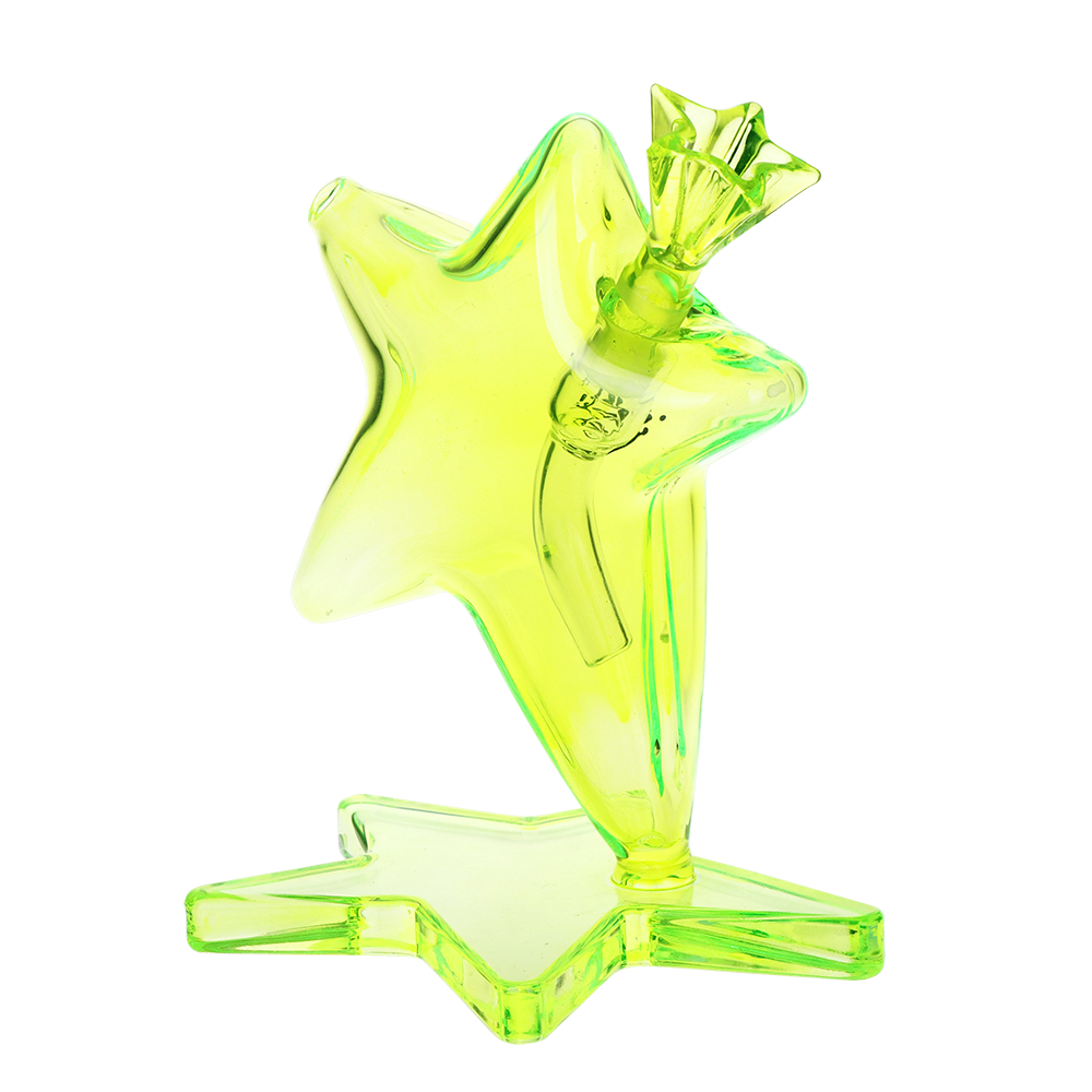 Pulsar Star Power Glass Water Pipe | 6.5" | 14mm F