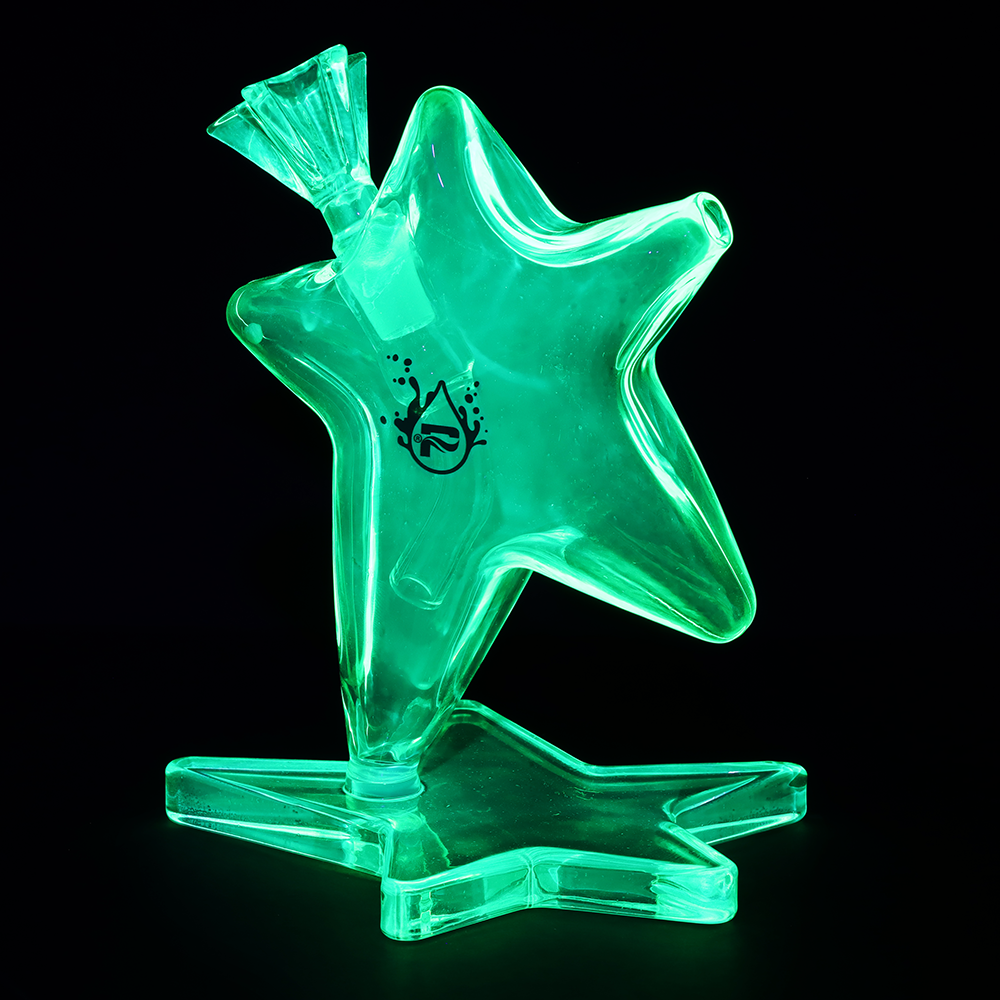 Pulsar Star Power Glass Water Pipe | 6.5" | 14mm F