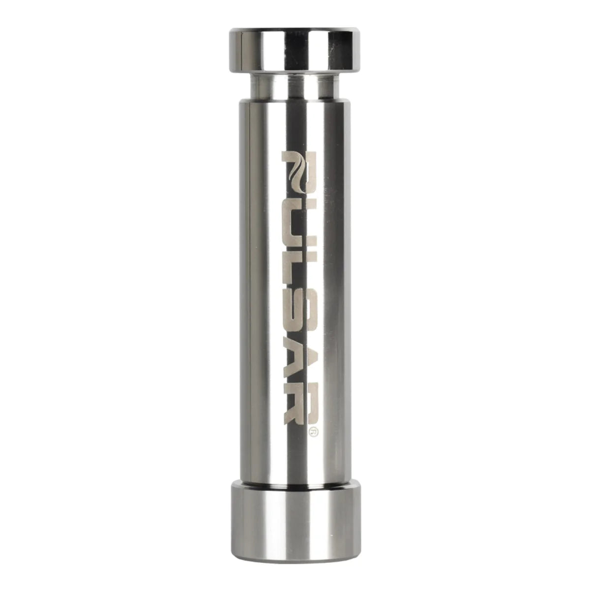 Pulsar Steel Hammer Style Pollen Press, Large Size, Front View on White Background