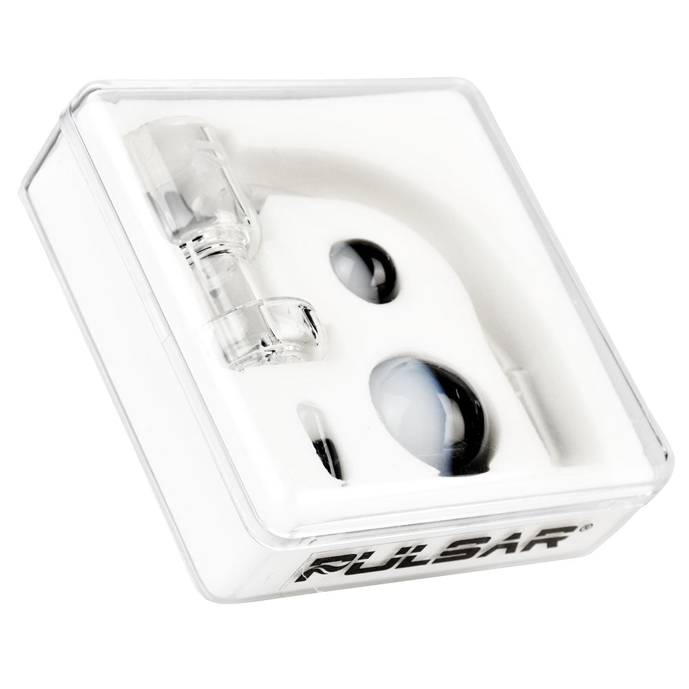 Pulsar Terp Slurper Set with Bi-color Banger and Dab Tools, 4pc, for Concentrates