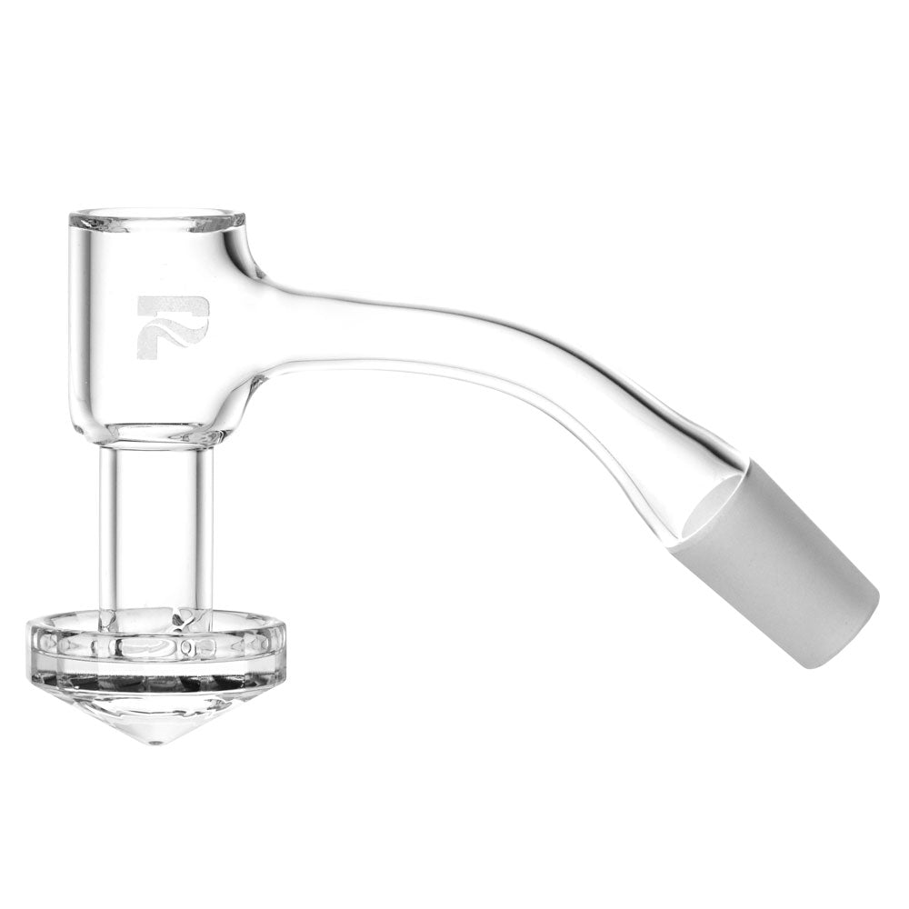 Pulsar Terp Slurper Diamond Point Bottom Banger, 45 Degree, Thick Quartz